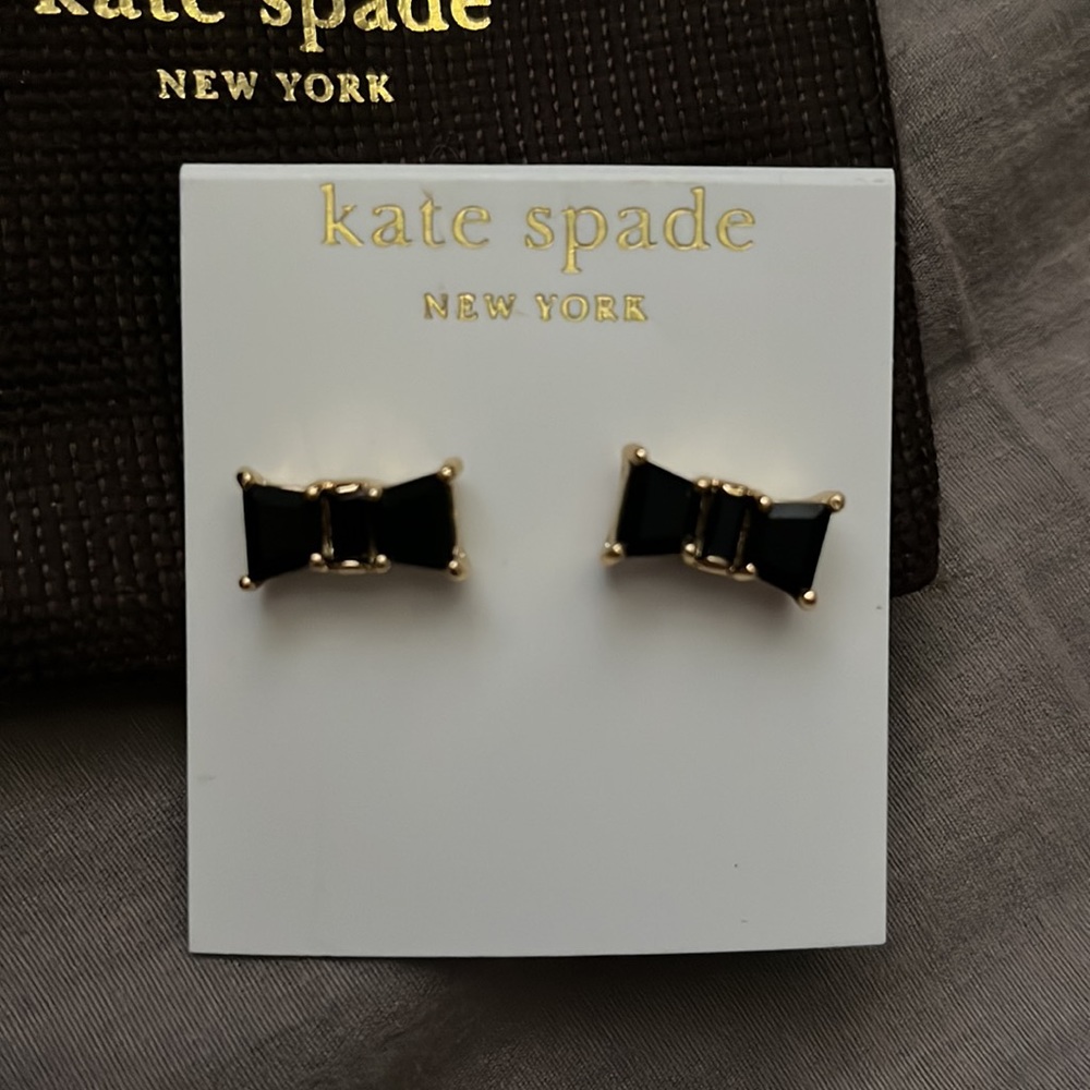 Kate Spade Bow Earrings NWT
